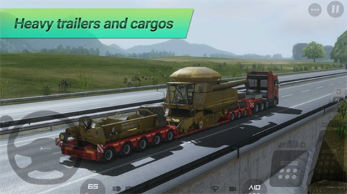 欧洲卡车模拟器3汉化全解锁车辆游戏截图3