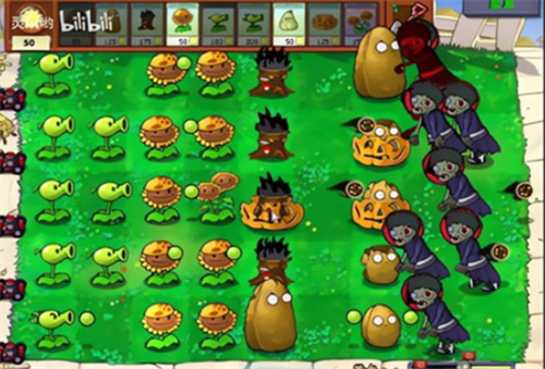 植物大战僵尸火影版游戏截图3