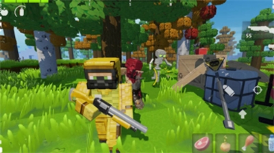 猎人僵尸生存破解版无限子弹版游戏截图1