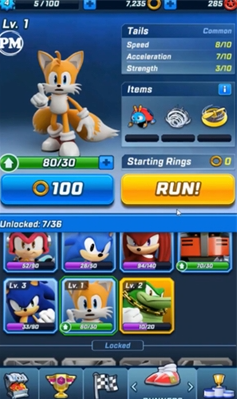 索尼克力量速度之战破解版所有人物解锁不用更新版游戏截图3