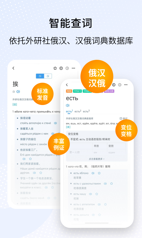 外研社俄语词典安卓版软件展示图2