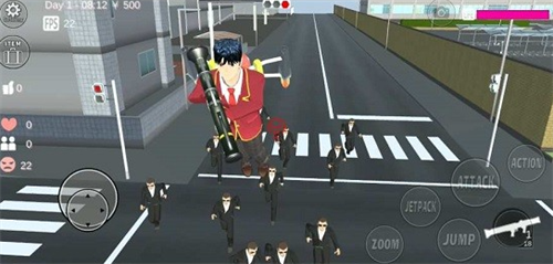 樱花校园模拟器追风汉化内置菜单版游戏截图3