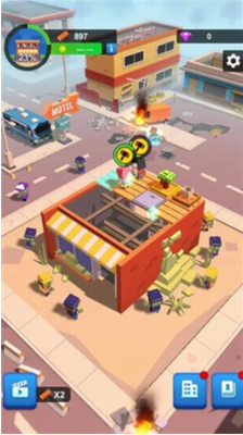 闲置僵尸避难所内置作弊菜单游戏截图1