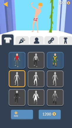 绳索飞行大作战破解版无限钻石版游戏截图2