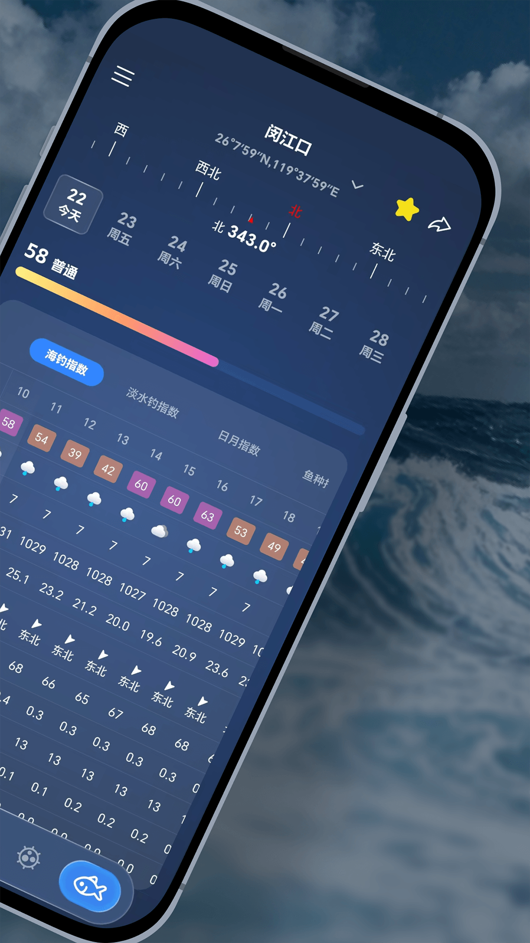 全球潮汐Pro安卓版软件展示图2