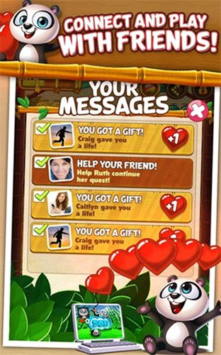 熊猫泡泡龙破解版无限金币版游戏截图4