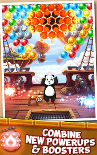 熊猫泡泡龙破解版无限金币版游戏截图3