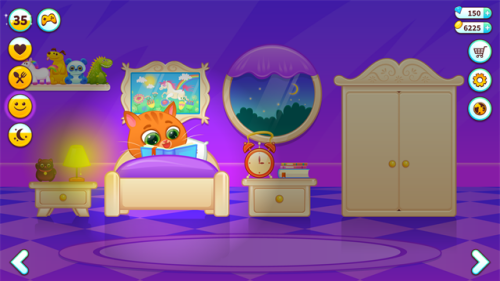 我的虚拟宠物猫破解版内置菜单展示图1