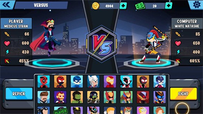 火柴人全明星乱斗内置修改器破解版游戏截图3