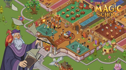 放置魔法学校破解版无限金币展示图4