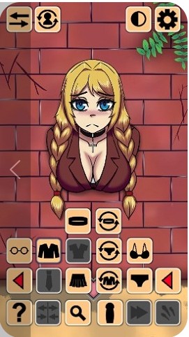 卡在墙上的女孩汉化版游戏截图4