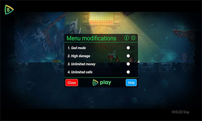死亡细胞破解版内置修改器展示图2