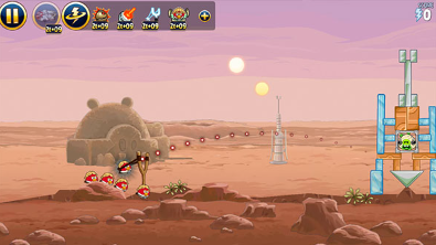 愤怒的小鸟星球大战破解版无限金币版游戏截图1