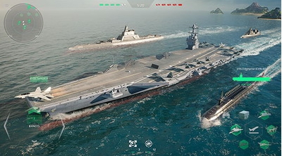 现代战舰破解版解锁所有战舰游戏截图2