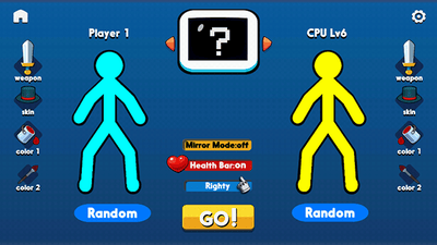 至尊决斗火柴人破解版内置菜单版展示图1