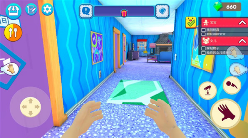 妈妈模拟器破解版全房间解锁商场游戏截图3