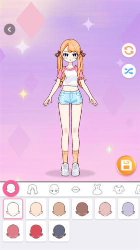 超级爱豆造型师全服装解锁中文版游戏截图2