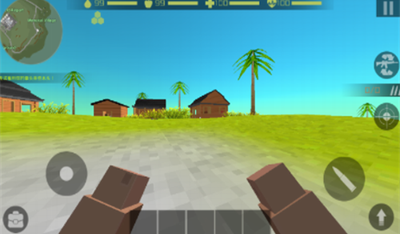 僵尸猎人像素生存内置菜单版游戏截图1