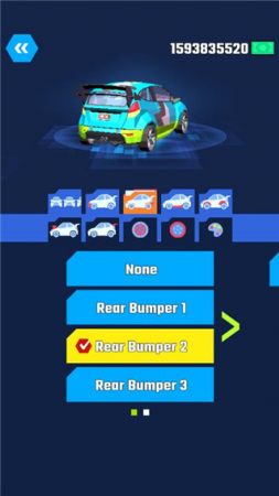 疯狂赛车冲刺手游破解版游戏截图4