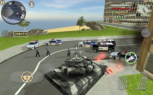 绳索英雄副镇破解版无限金币展示图2