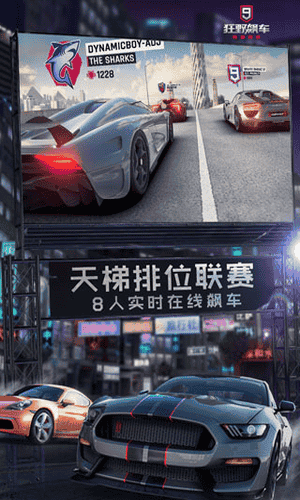 狂野飙车9破解版无限蓝币无限点券展示图2