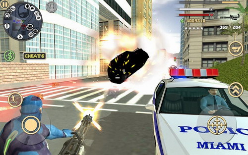 绳索英雄副镇破解版无限金币展示图1