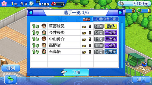 棒球部物语破解版无限道具版游戏截图4