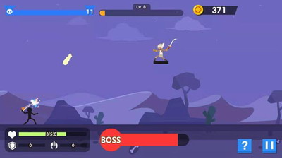 火柴人神射手无限钻石版游戏截图2