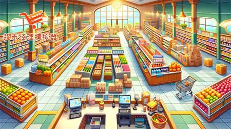 超市经理模拟器破解版2026展示图1