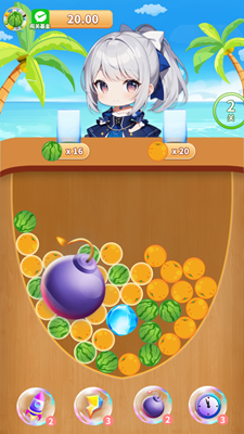 西瓜闯关大师无限时间版游戏截图1