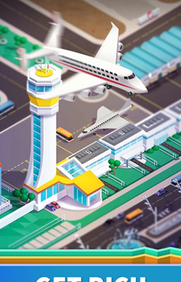 空闲机场大亨破解版钞票版游戏截图3