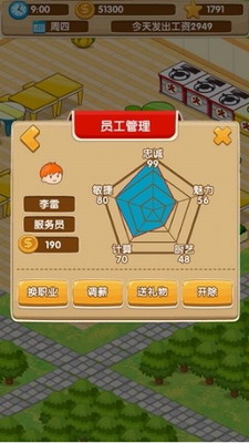 开心饭店无限金币版游戏截图1