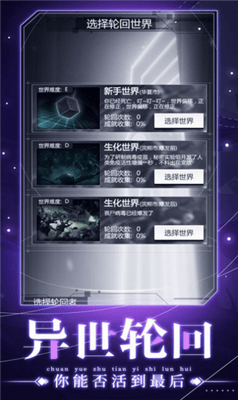 穿越诸天异世轮回展示图1