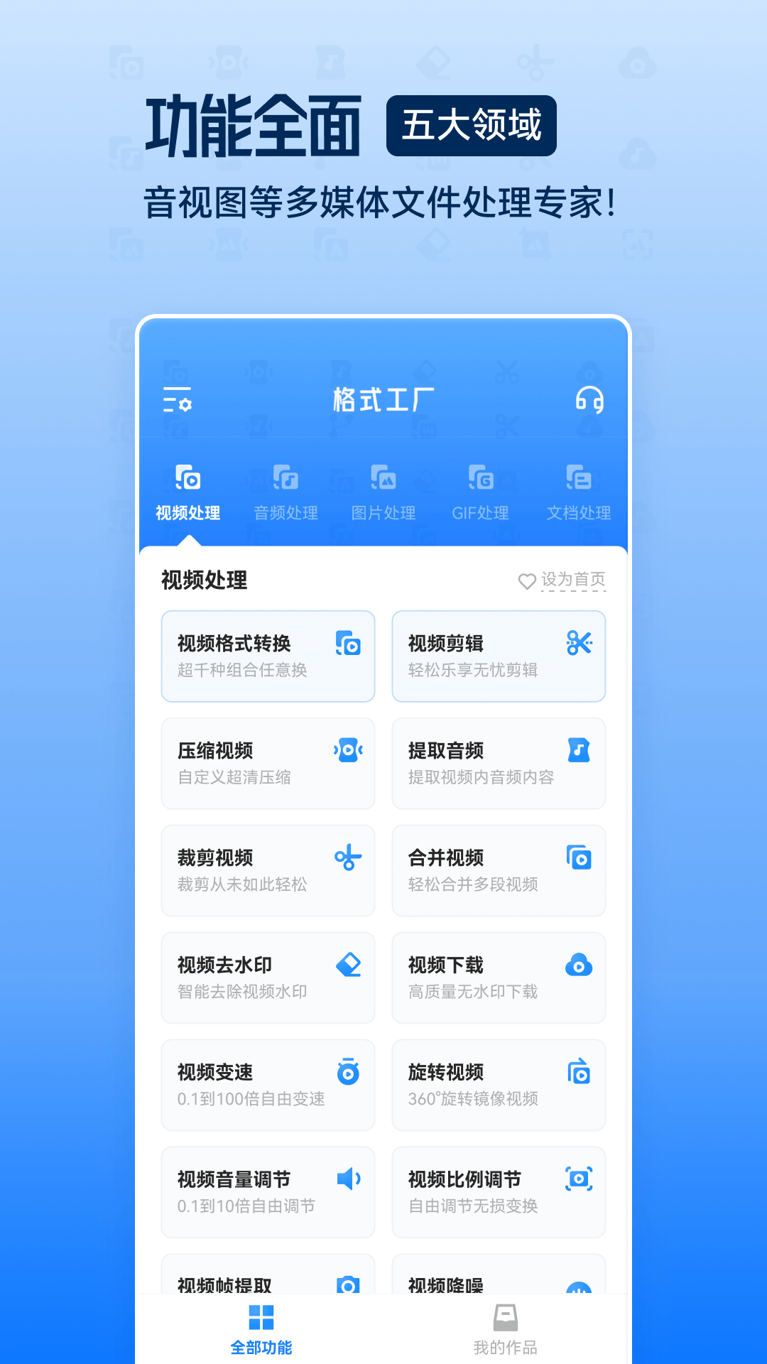 格式工厂app安卓版软件展示图2