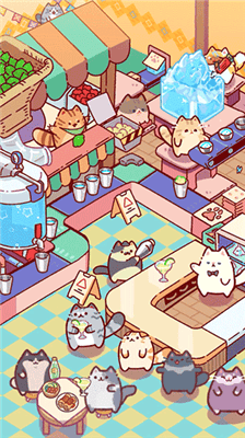 猫咪小吃店无限金币无限钻石展示图1