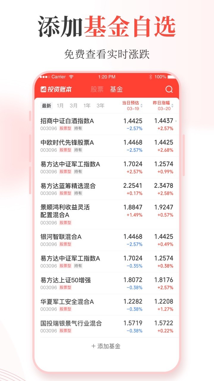 同花顺投资账本安卓版软件展示图2