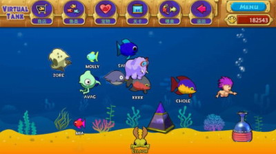 怪怪水族馆无限金币版游戏截图1