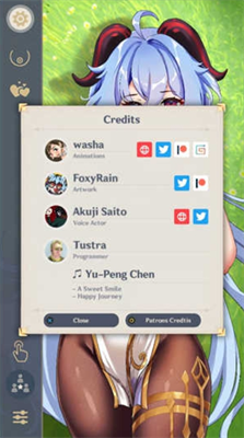 甘雨触摸手游游戏截图3