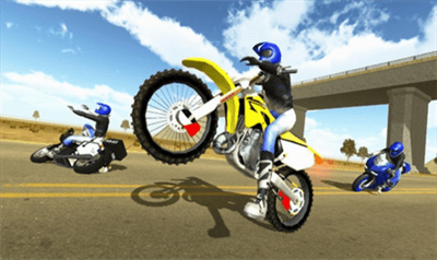 公路摩托3D展示图3