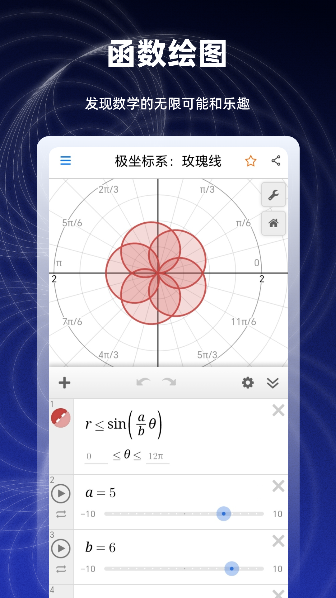 数学函数图形计算器安卓版软件展示图1