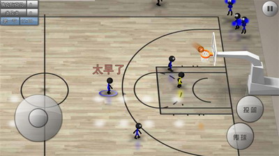 火柴人篮球破解版内购版下载版展示图2