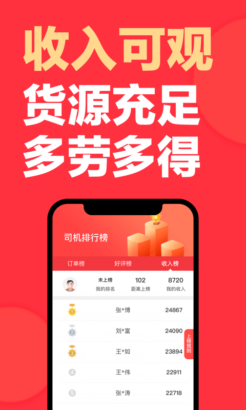 快狗打车司机版安卓版软件展示图1