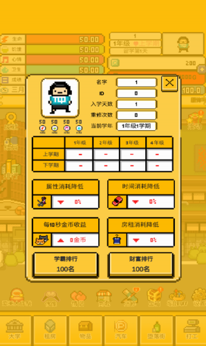五魁首我的留学生活游戏截图4
