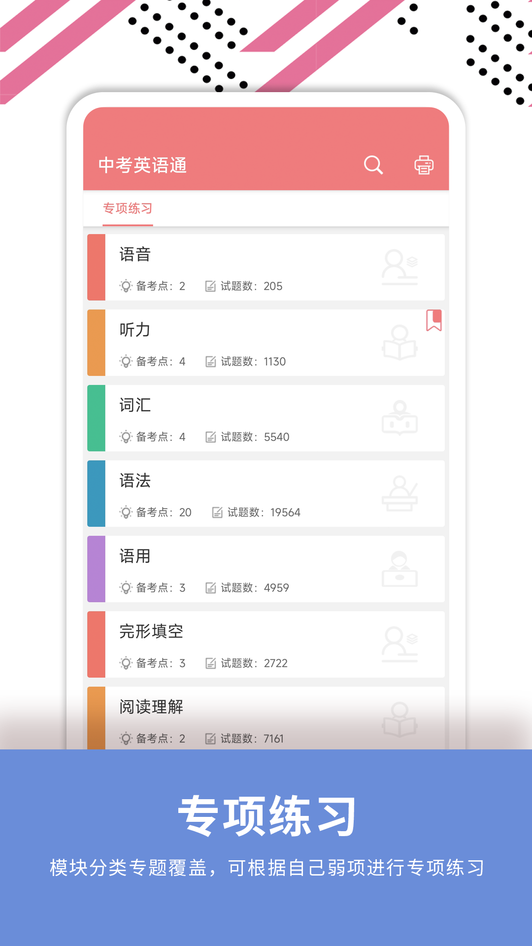 中考英语通app安卓版软件展示图2